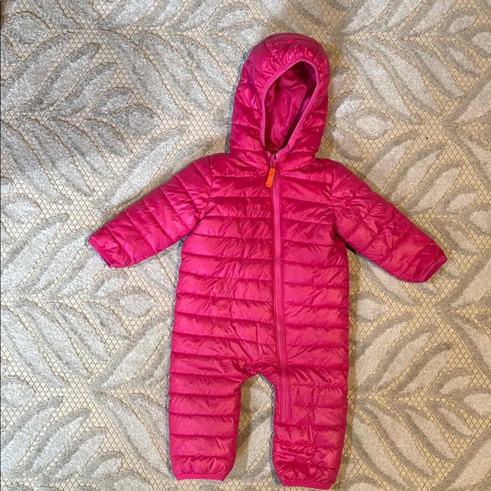 Primary Kids Pink Puffer Jacket